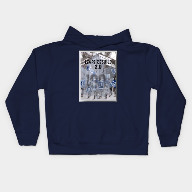 Leafs Rebuild 2.0 Kids Hoodie by Tml2017